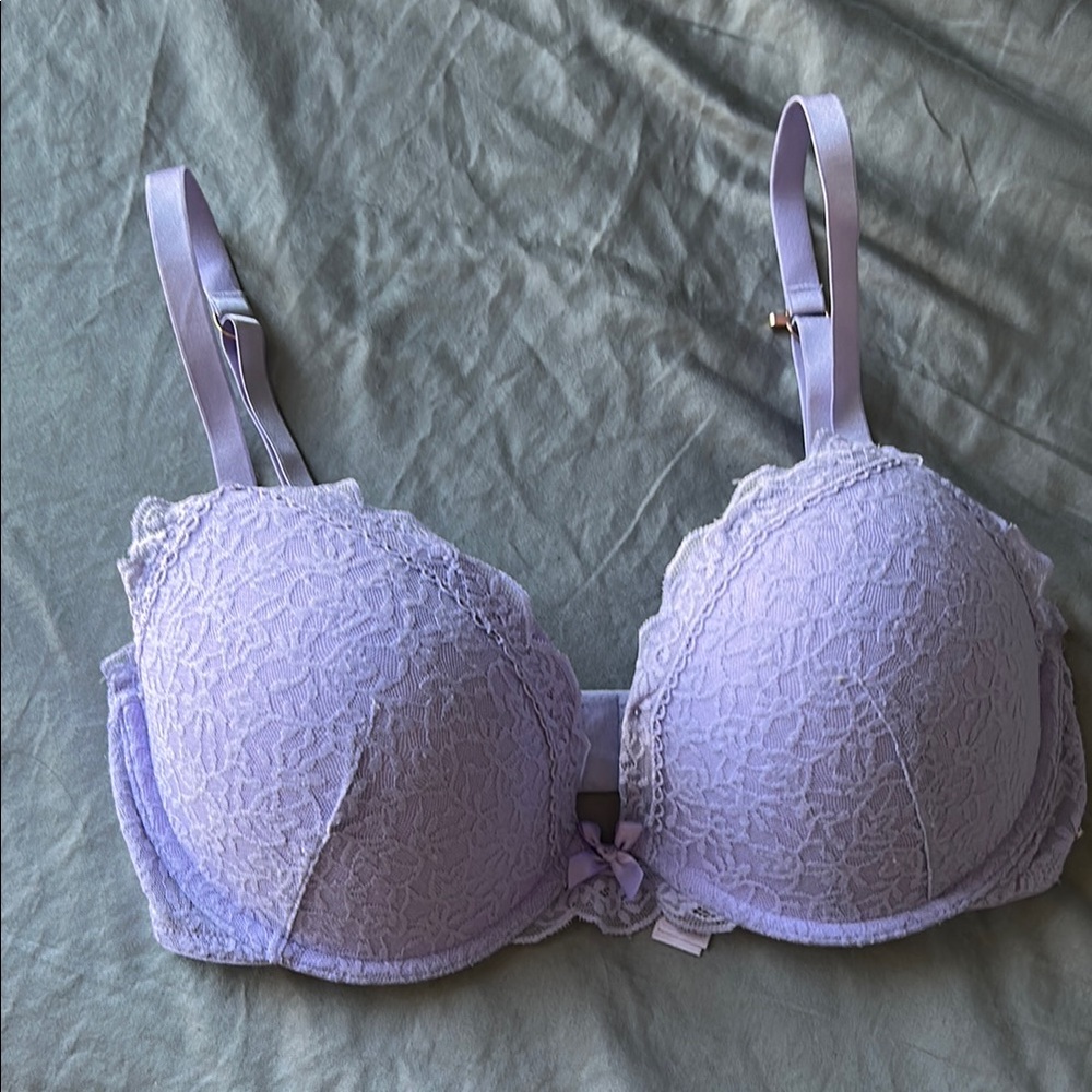 Savage X Fenty Lilac Lace Bra